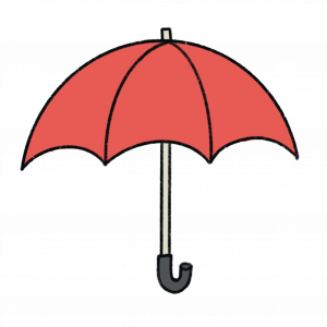 Holly Papa Logo Umbrella Icon Transparent