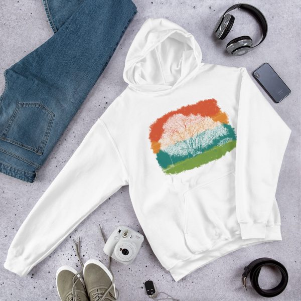 Retro Willow Unisex Hoodie