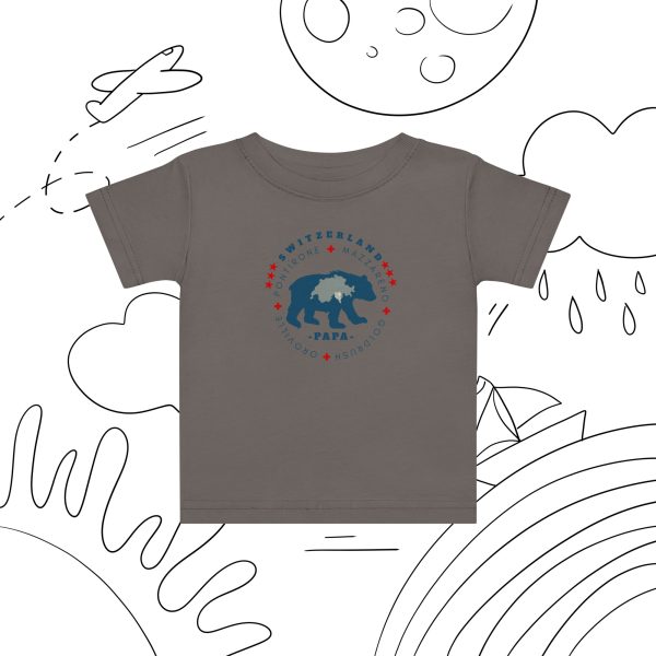 Swiss Papa Baby jersey t-shirt